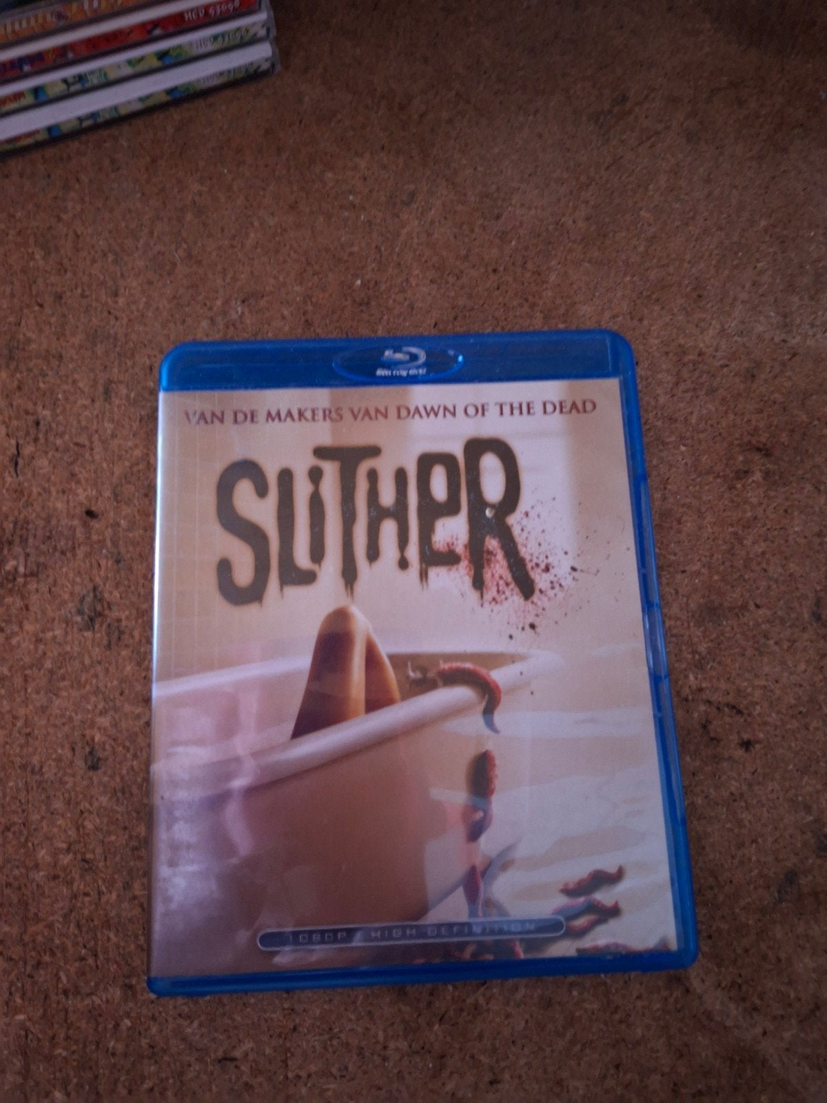 Slither Blu-ray Horrorfilm van de makers van Dawn of the De, Cd's en Dvd's, Ophalen of Verzenden, Zo goed als nieuw