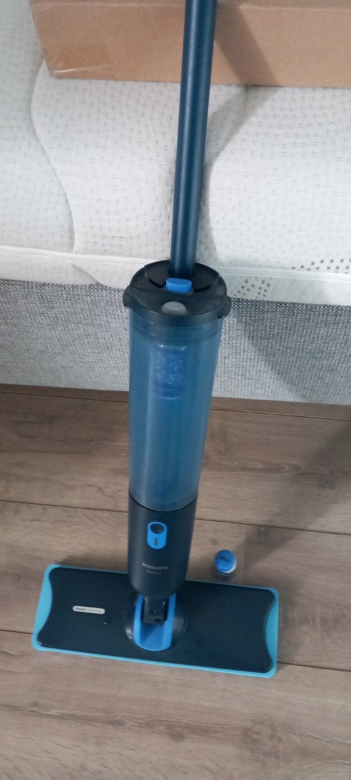 .Philips  spray  mop  met extra doek  en flesje schoon maak., Ophalen, Mop of Dweil