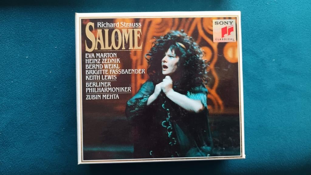 Richard Strauss - Salome (2cd) Mehta Sony Classical, Opera of Operette, Modernisme tot heden, Ophalen of Verzenden, Zo goed als nieuw