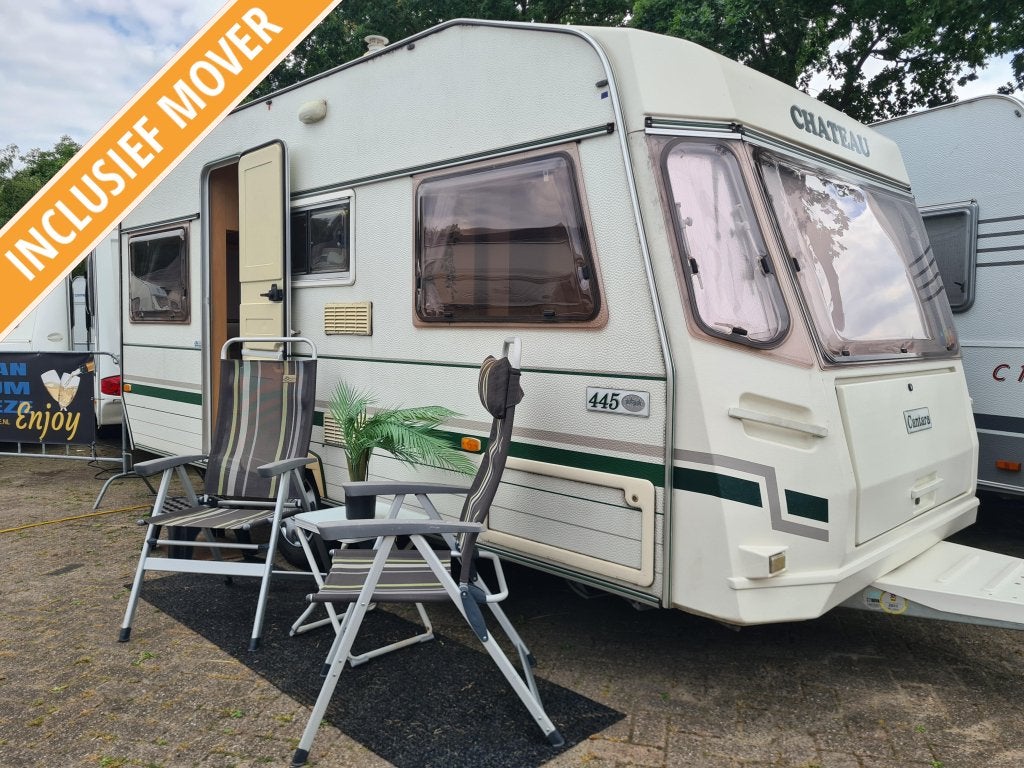 CHATEAU CANTARA 445 DB / AUT. MOVER / VOORTENT, Chateau, Bedrijf, Treinzit, 750 - 1000 kg