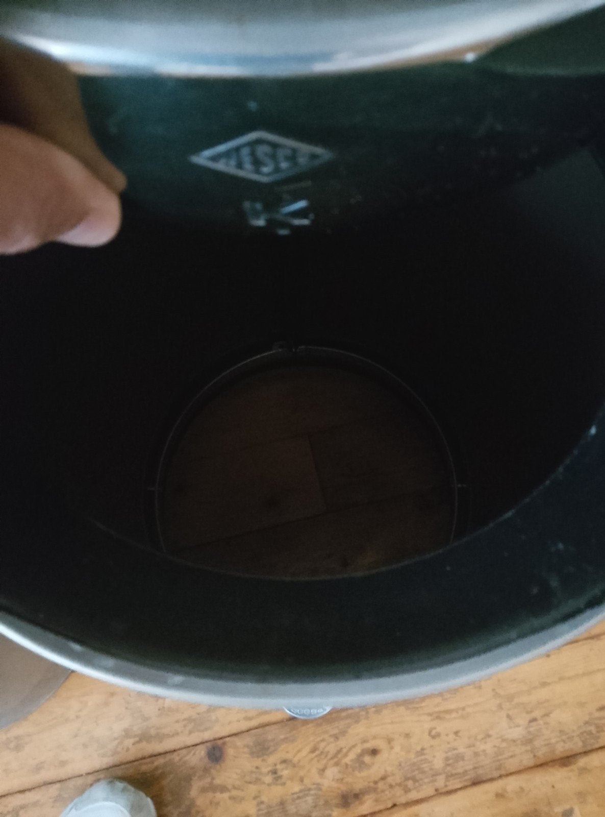 Wesco Kickmaster Pedaalemmer 50L - Zo goed als nieuw, Met pedaal, 40 liter of meer, Ophalen of Verzenden, Zo goed als nieuw