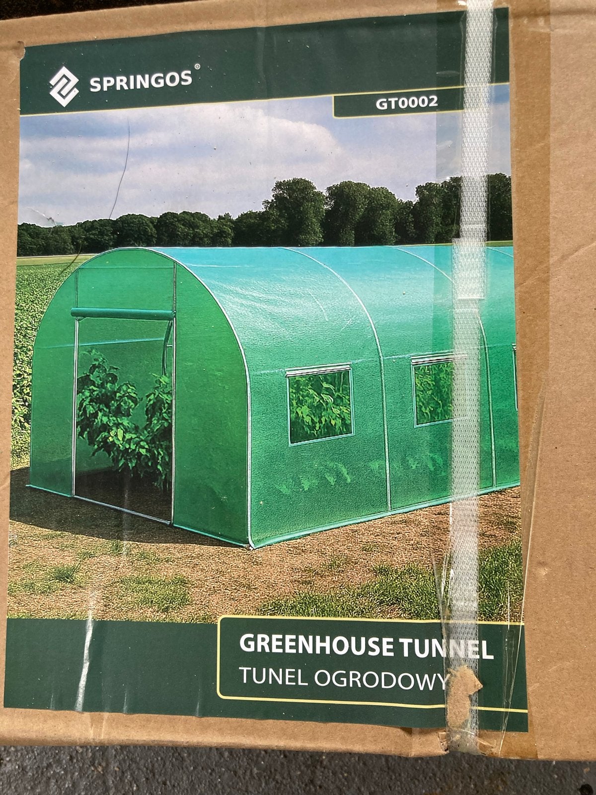 Nieuwe Tunnelkas 3x2x2m - Ideaal voor Kweek!, Ophalen, Folie, Nieuw, Kweekkas
