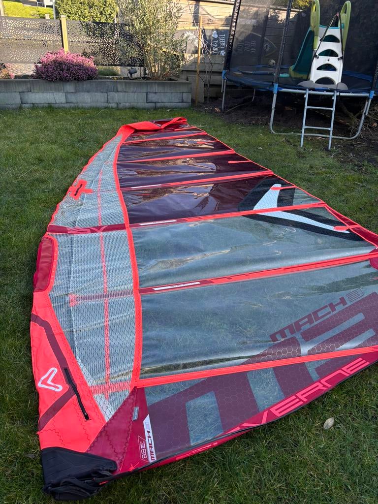 Severne Mach 3 8.6, Watersport en Boten, Ophalen, Gebruikt, Zeil, Met draagtas