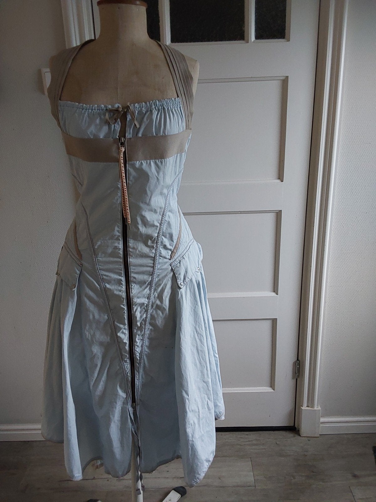 François Girbaud. Marithe jurk, Kleding | Dames, Ophalen of Verzenden, Zo goed als nieuw, Maat 38/40 (M), Overige typen