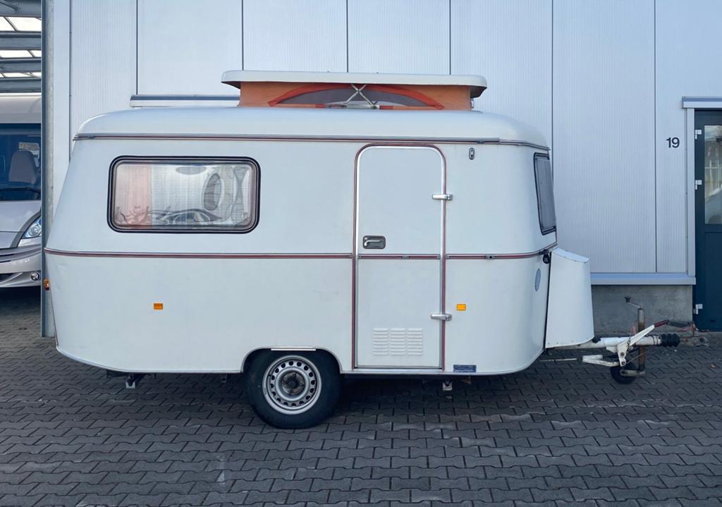 Oldtimer Eriba Pan Caravan uit 1976 - Volledig Origineel, Caravans en Kamperen, Standaardzit, Luifel, Particulier, 500 - 750 kg