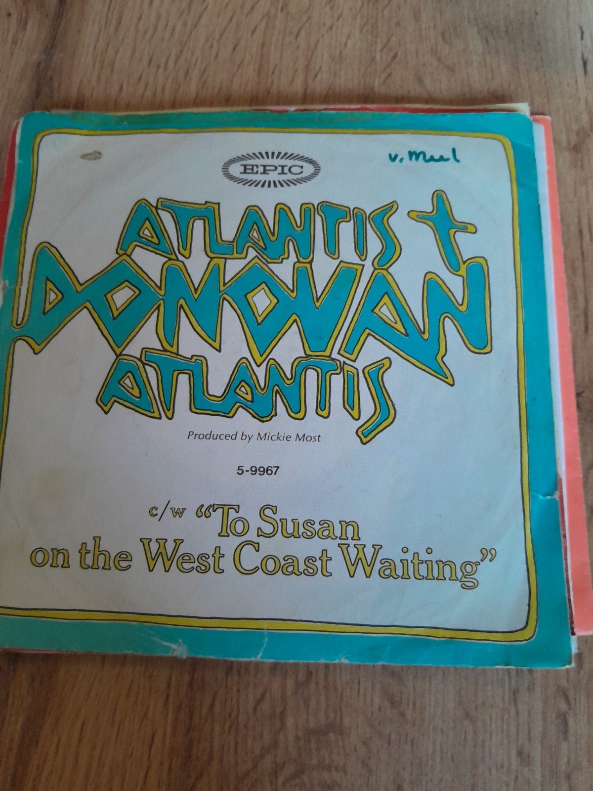 donovan 7inch atlantis, Cd's en Dvd's, Ophalen of Verzenden, Zo goed als nieuw, Pop