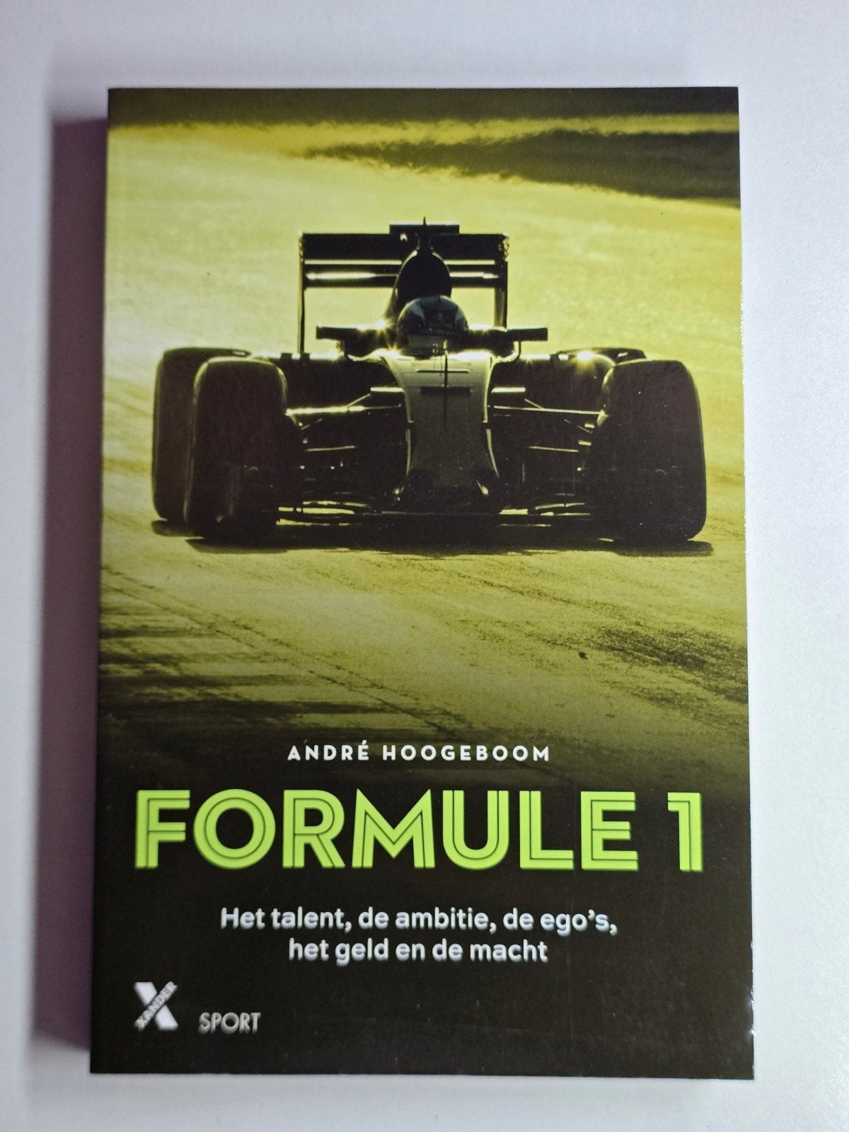 Formule 1: Het talent, de ambitie, de ego's en de m, Ophalen of Verzenden, Zo goed als nieuw, Algemeen, André Hoogeboom