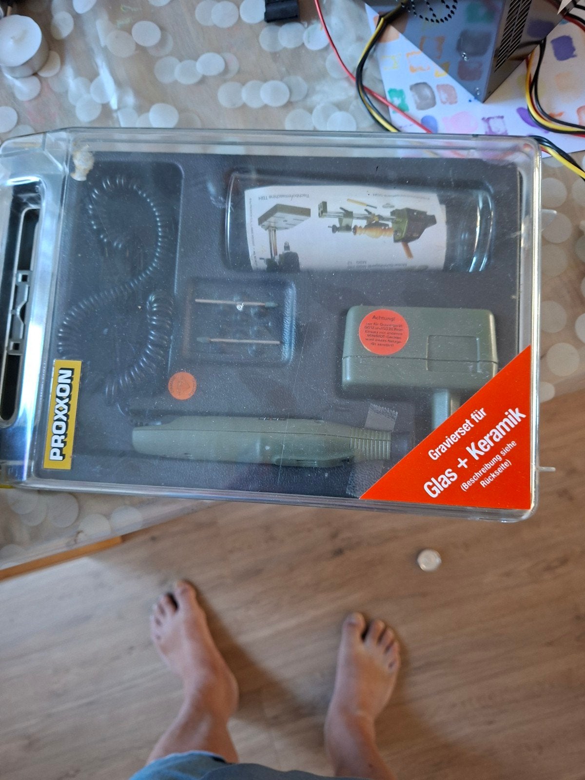 Proxxon Graveerset voor Glas + Keramiek, Ophalen of Verzenden
