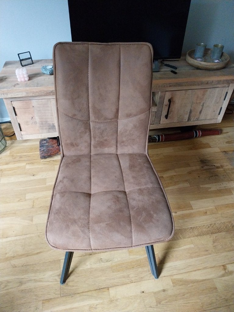 Mooie kwaliteit eettafel + 4 stoelen Henders&Hazel/De Bommel, Ophalen, 50 tot 100 cm, Zo goed als nieuw, 150 tot 200 cm