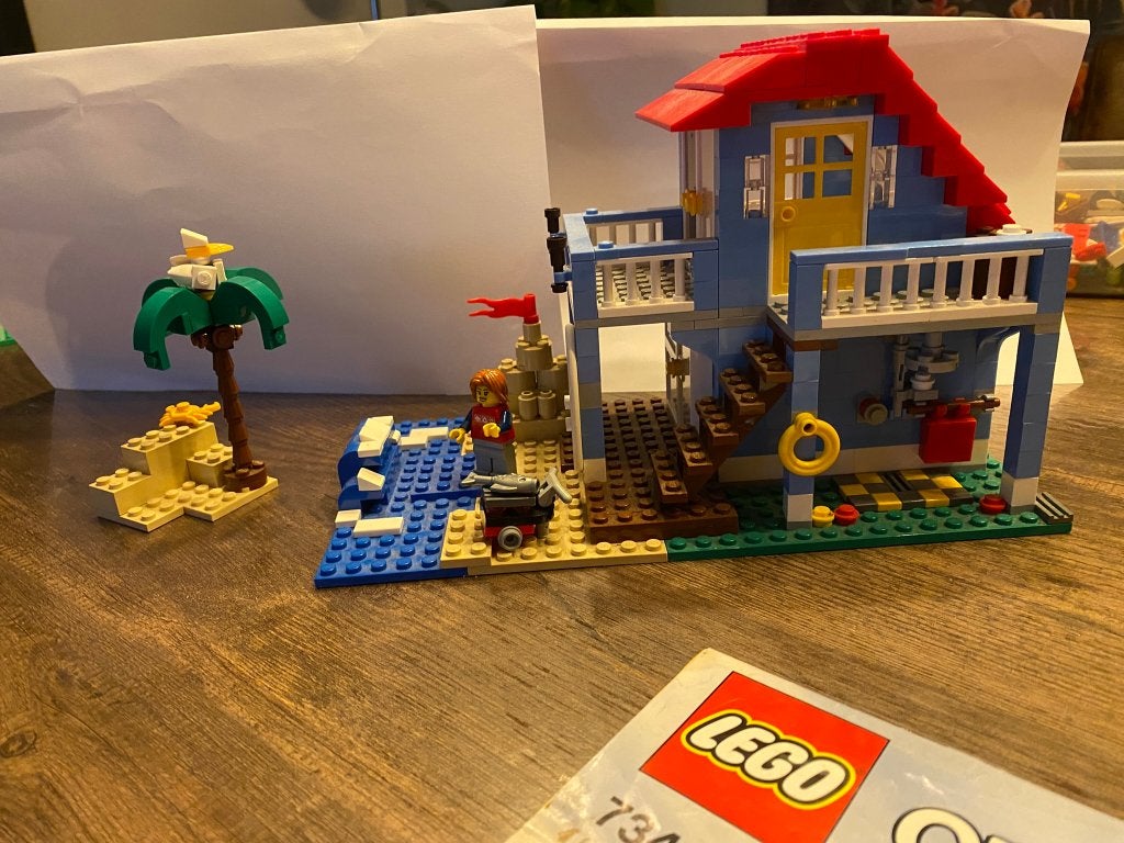 LEGO 7346 – Huis aan zee, Lego, Ophalen of Verzenden, Zo goed als nieuw, Compleet