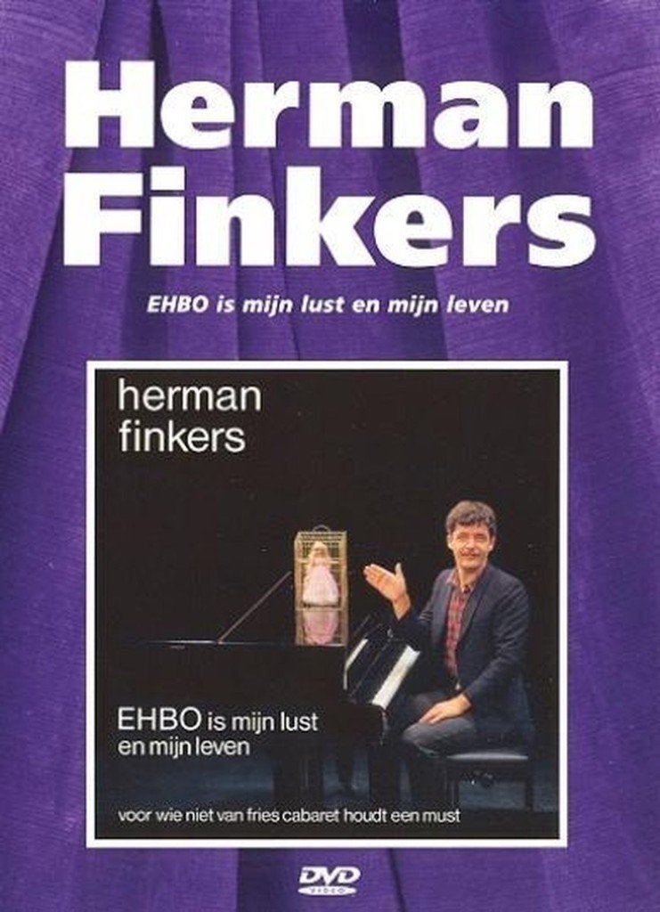 Herman Finkers - Ehbo Is Mijn Lust En Mijn Leven, Alle leeftijden, Ophalen of Verzenden, Zo goed als nieuw, Stand-up of Theatershow