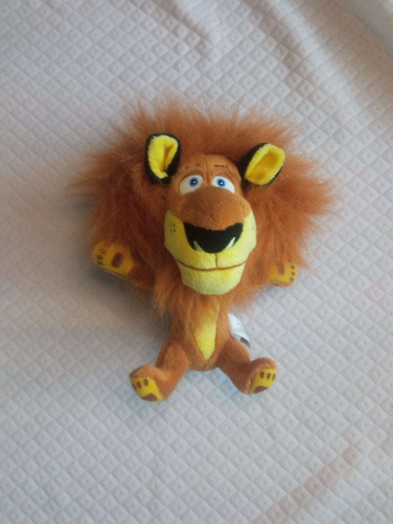 Madagascar Alex de Leeuw Knuffel, Overige merken, Zo goed als nieuw, Middelgroot (20 tot 80 cm), Leeuw
