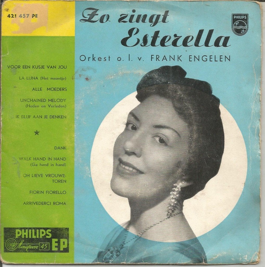 La Esterella – Zo Zingt Esterella, Fotohoes, 7 inch, Ophalen of Verzenden, Zo goed als nieuw