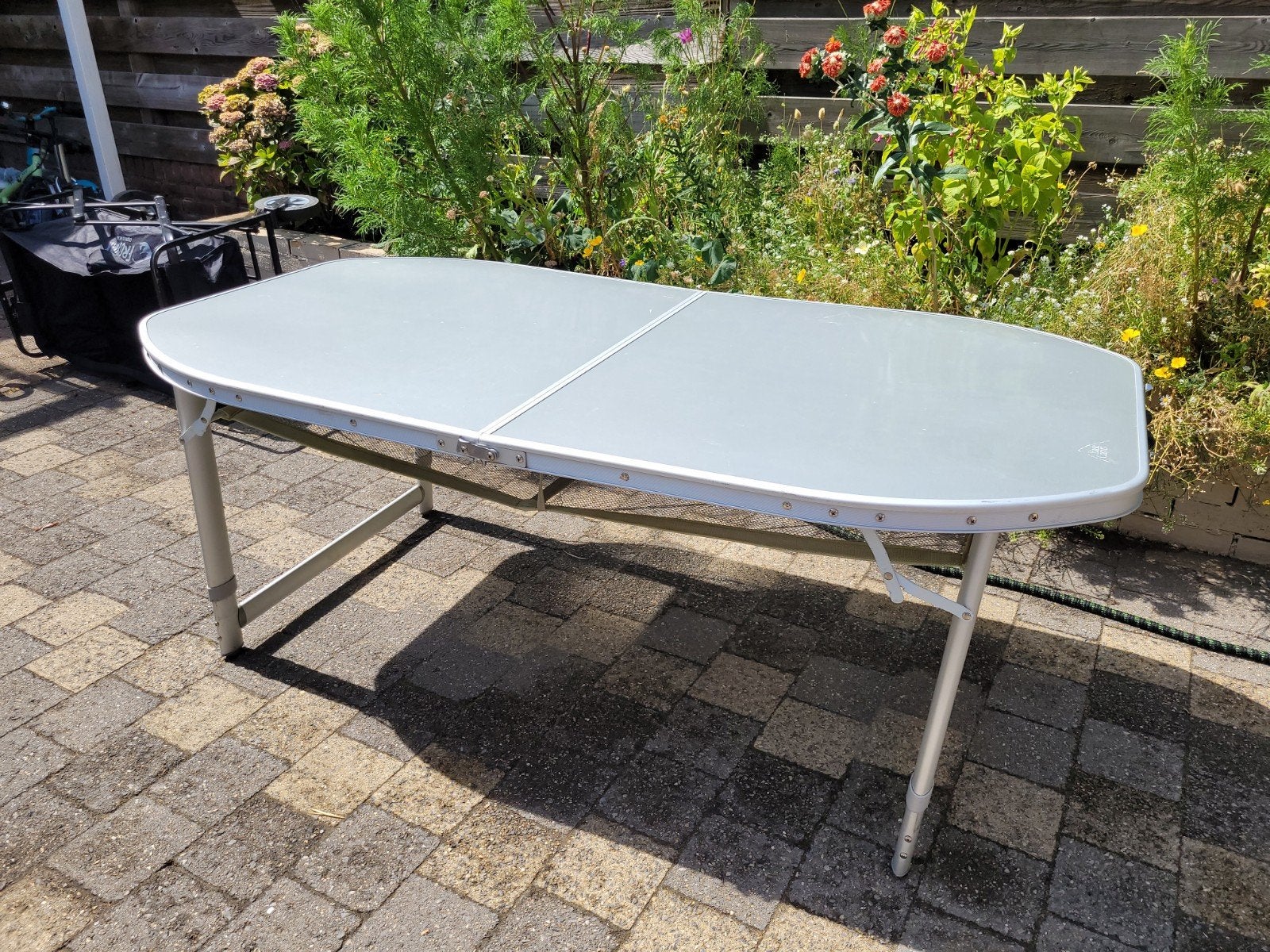 Opvouwbare campingtafel voor 4 personen - Gebruikt, Ophalen, Gebruikt, Campingtafel