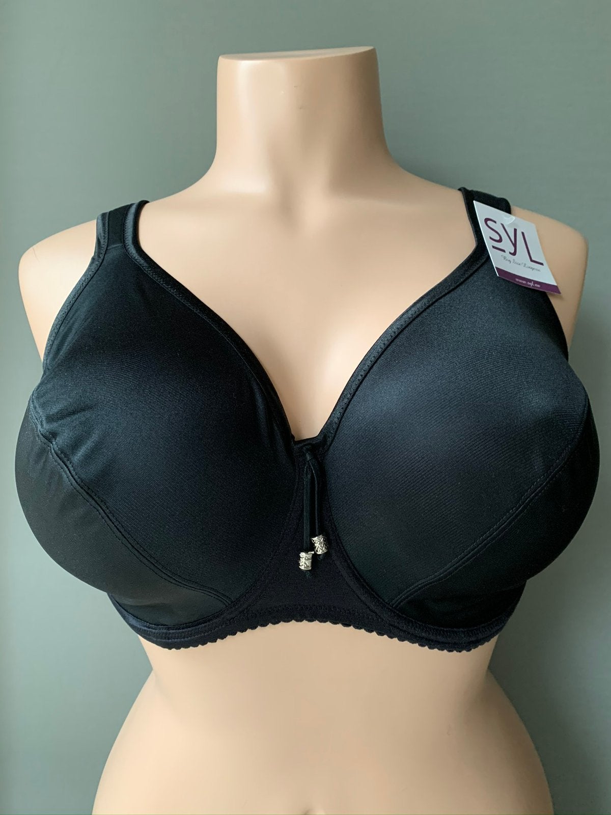 Syl bh 85b - 80c - 85c - 75j model maia black, Verzenden, Zwart, BH