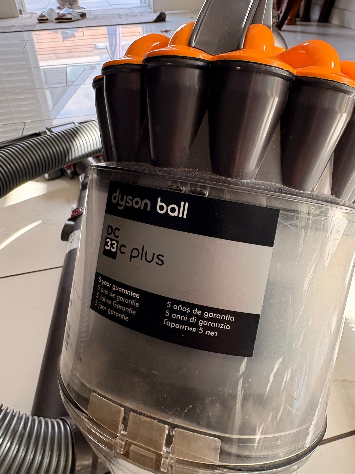 Dyson Ball DC33c Plus Sledestofzuiger - Krachtig en Compleet, Gebruikt, Ophalen of Verzenden, Dyson, Minder dan 1200 watt