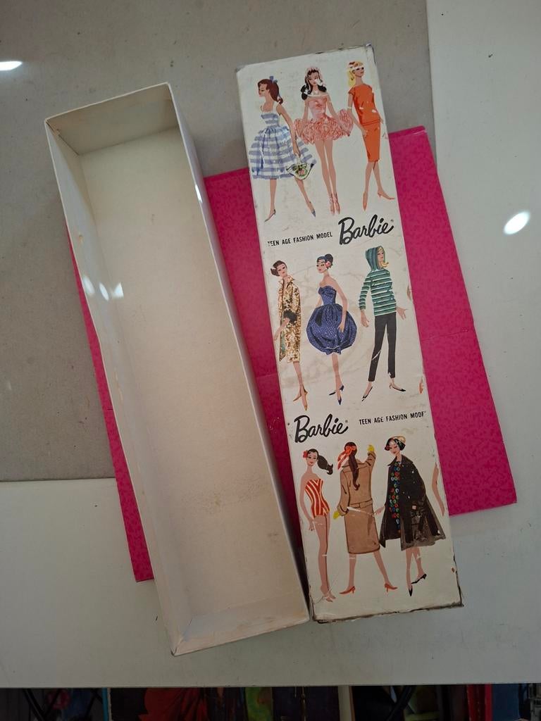 Vintage barbie mattel barbie doos dolls poppen speelgoed toy, Verzenden, Accessoires