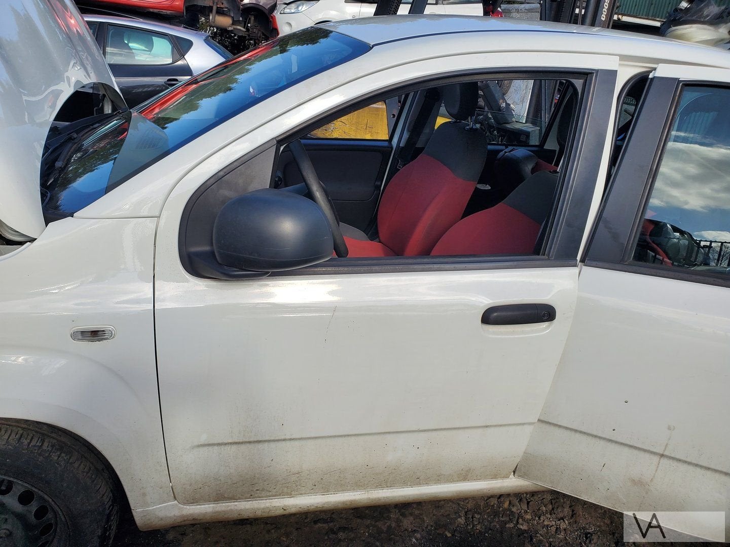 Fiat Panda 2012 - 2020 demontage onderdelen airbag deur enz, Gebruikt, -, -, Ophalen of Verzenden
