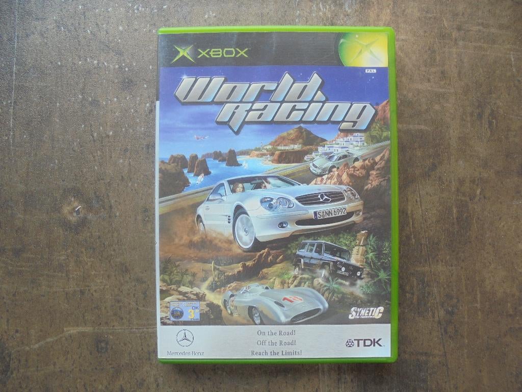 World Racing voor XBOX Original (zie foto's), Spelcomputers en Games, Games | Xbox Original, Gebruikt, Racen en Vliegen, Ophalen of Verzenden