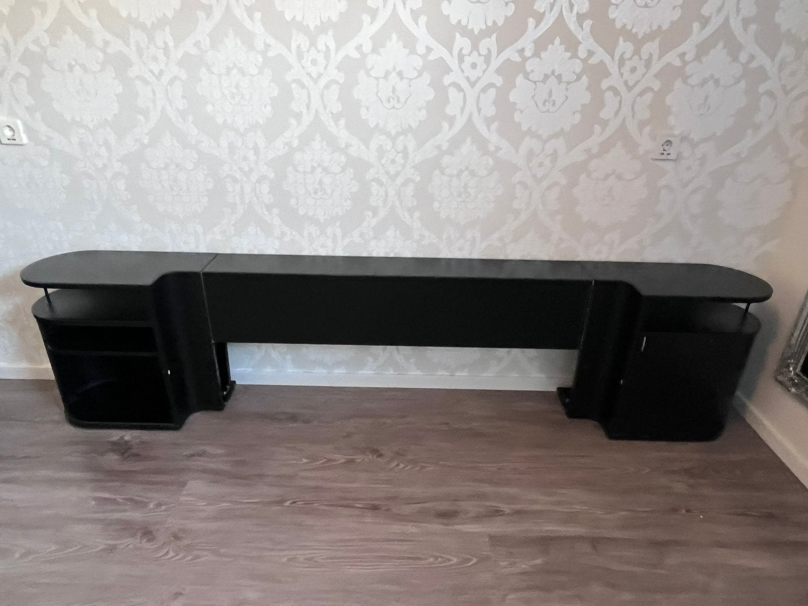 Auping auronde met 2 roldeurkasten, Ophalen, Gebruikt, 65 cm of meer, 70 cm of meer