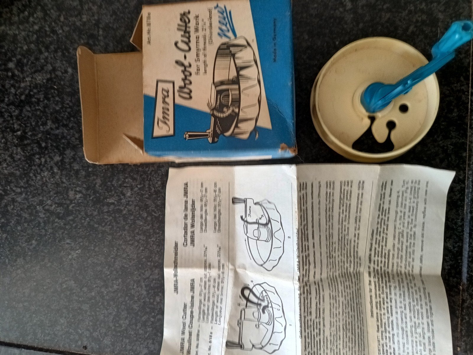 Vintage Imra Wool-Cutter voor Smyrna Werk - Nieuw in doos, Ophalen of Verzenden, Nieuw, Overige typen
