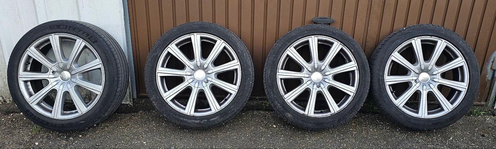 4 borbet 18inch 7.5J 5X112 passend Touran golf etc  teab, Auto-onderdelen, Banden en Velgen, Ophalen, 18 inch, Zomerbanden, 225 mm