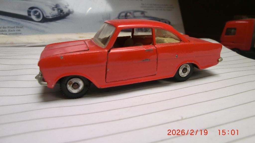 Opel Kadett A coupe 1:43, Ophalen of Verzenden, Gebruikt, Auto, Overige merken