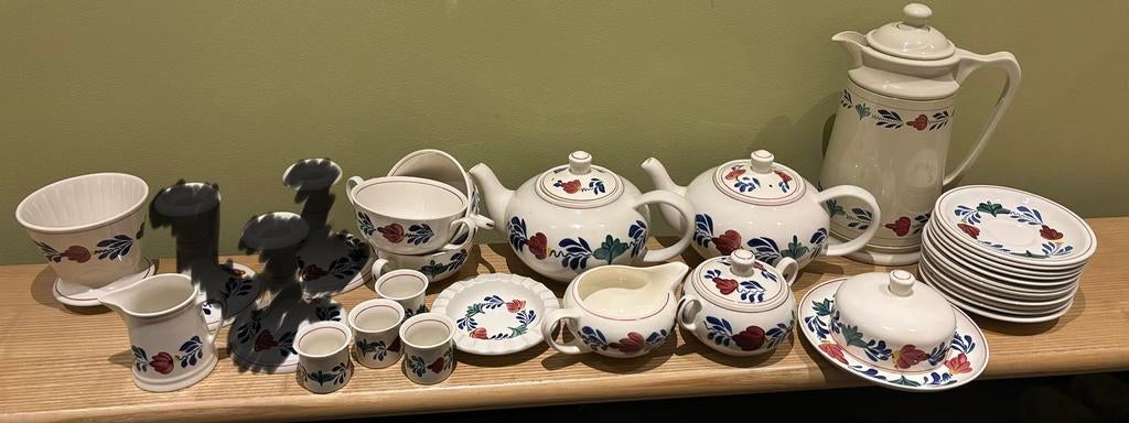 Boerenbont servies / Brabants bont, Huis en Inrichting, Keuken | Servies, Overige typen, Ophalen of Verzenden, Zo goed als nieuw