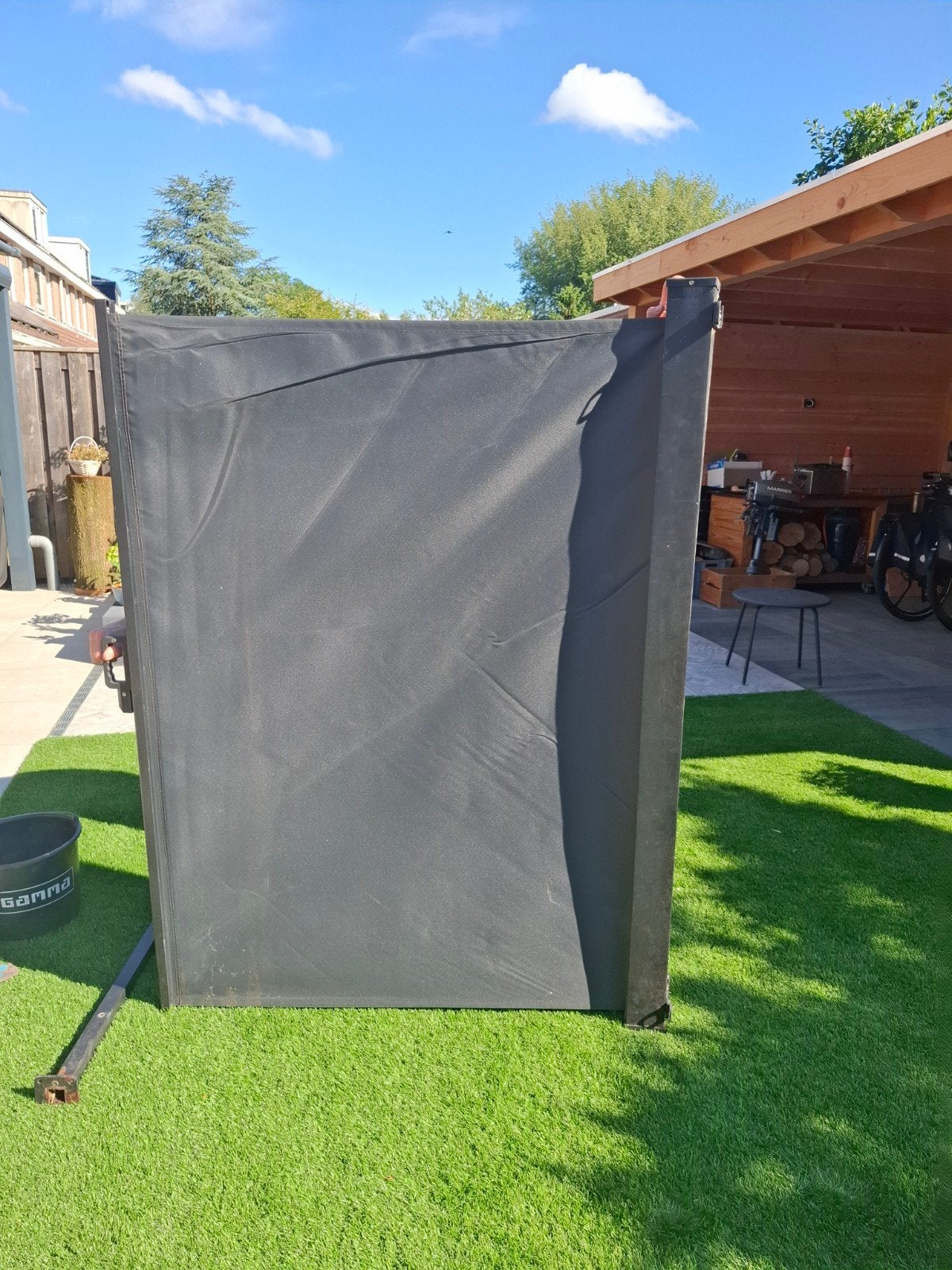 Windscherm 290 cm lang - zo goed als nieuw, Ophalen, Zo goed als nieuw