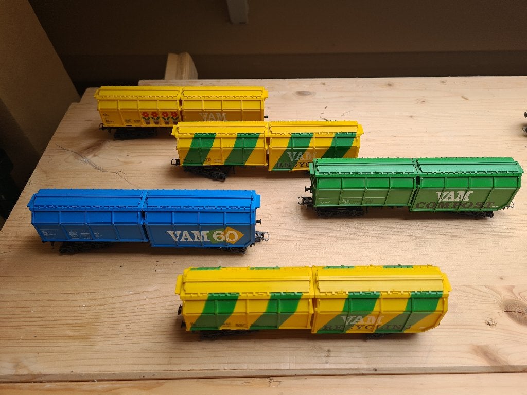 VAM trein, Treinset, Gelijkstroom, Ophalen of Verzenden, Zo goed als nieuw