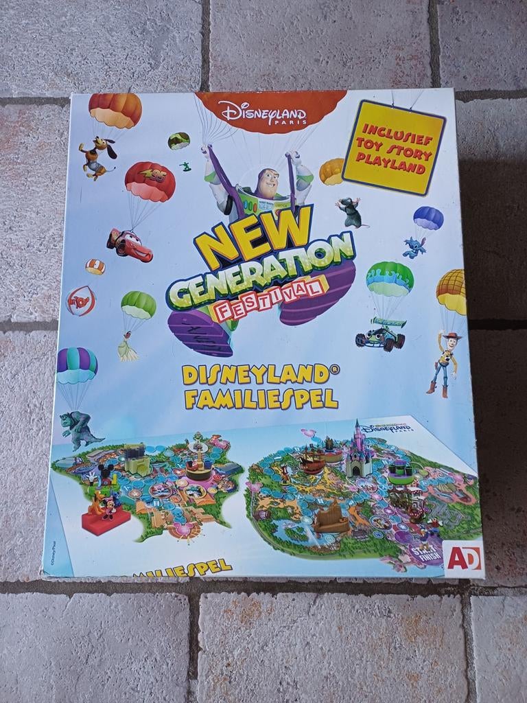 Groot Disneyland spel, Een of twee spelers, Ophalen, Zo goed als nieuw