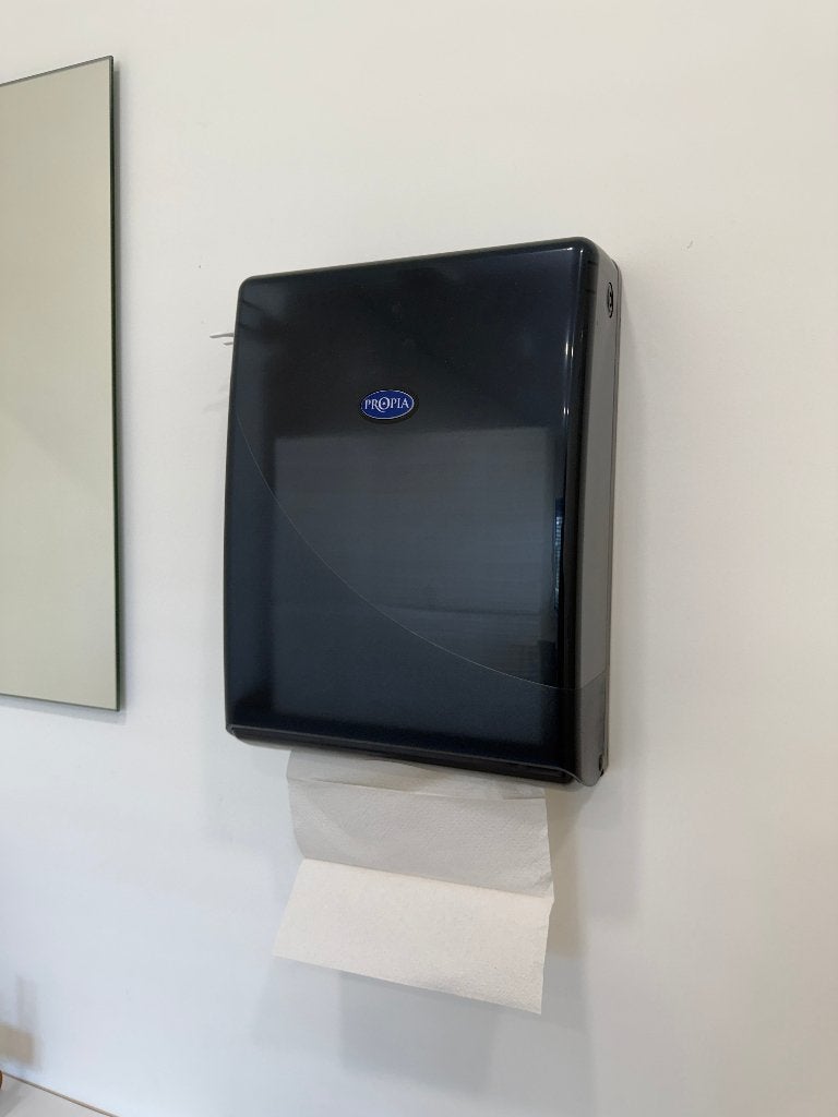 Propria Handdoekdispenser – Pearl Black – Nieuw in doos, Huis en Inrichting, Ophalen, Overige typen