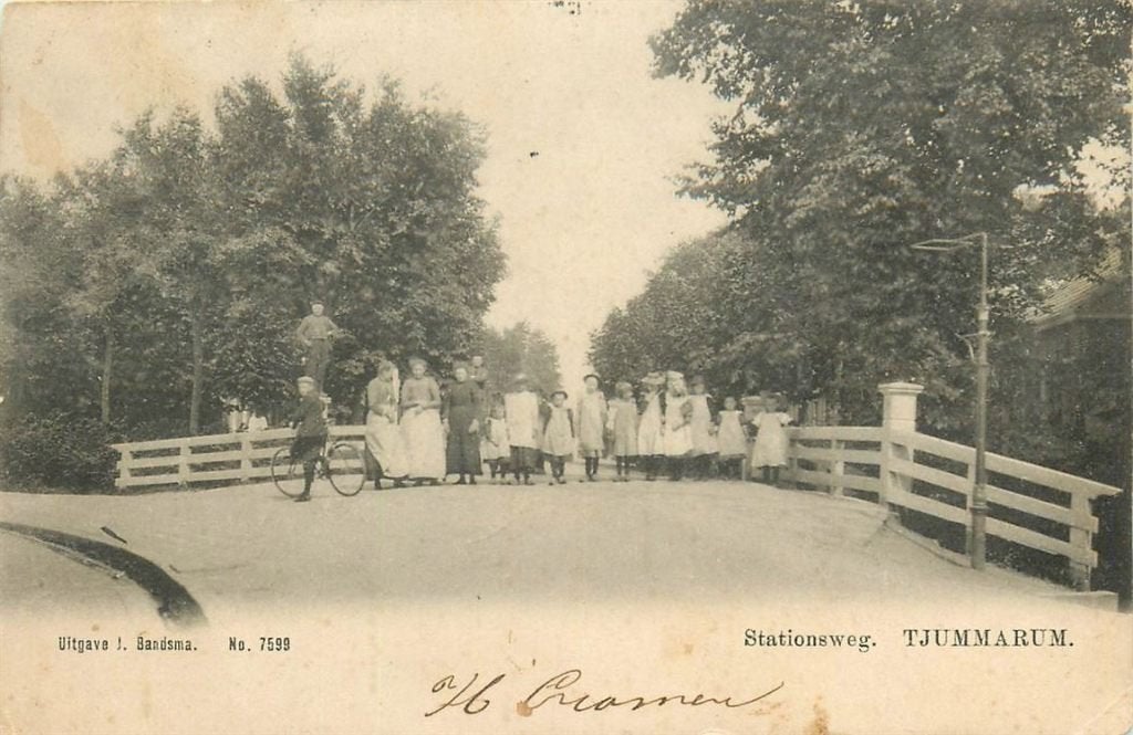 701-005-017 Tzummarum Stationsweg, Verzenden, Voor 1920, Friesland
