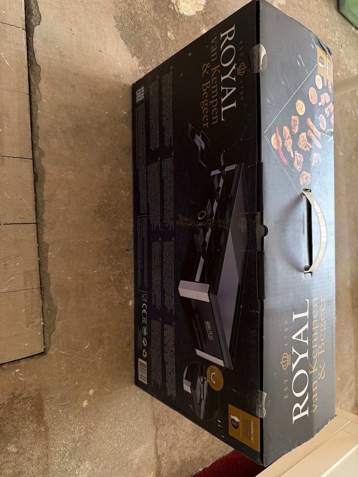 Royal van Kempen & Begeer Gourmetstel Raclette, Ophalen, Nieuw