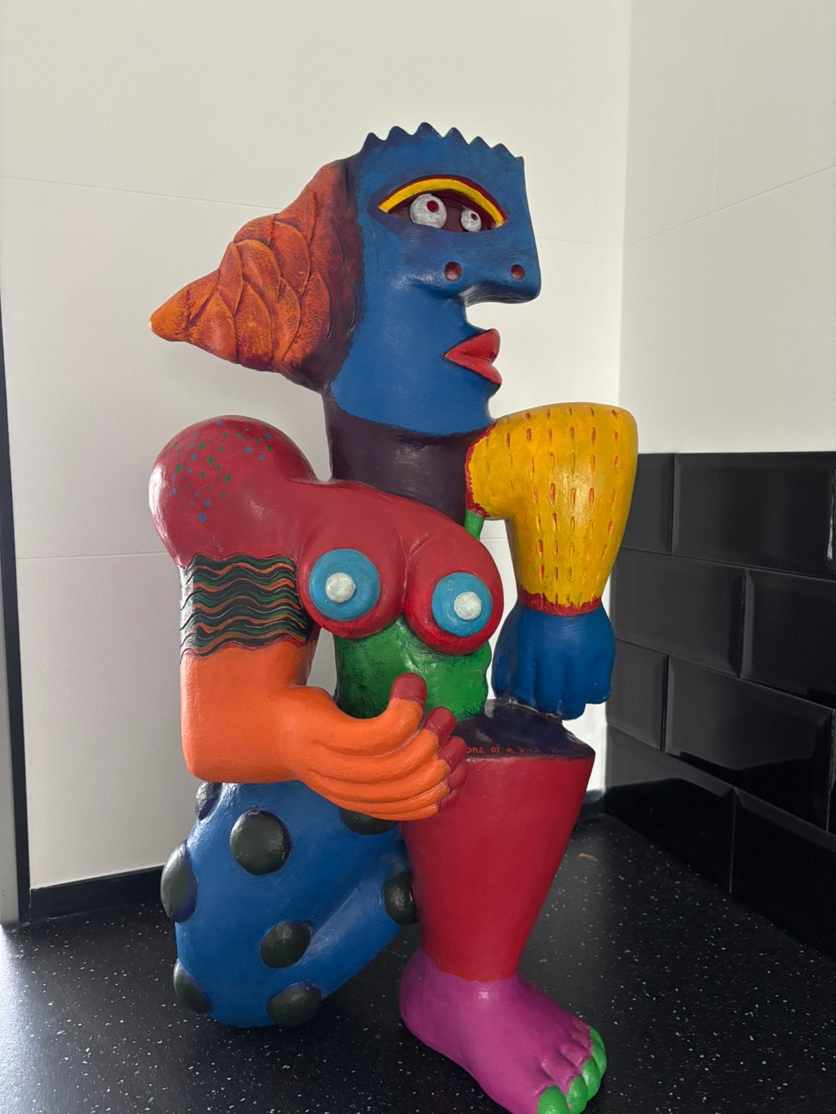 Groot Clemens Briels Kunstwerk Beeld, Ophalen