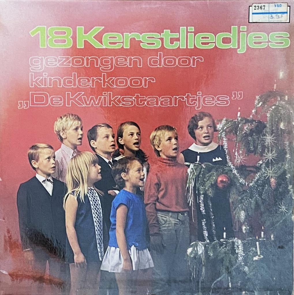 kinderkoor De Kwikstaartjes- 18 KERSTLIEDJES, Cd's en Dvd's, Vinyl | Nederlandstalig, Ophalen of Verzenden, Zo goed als nieuw