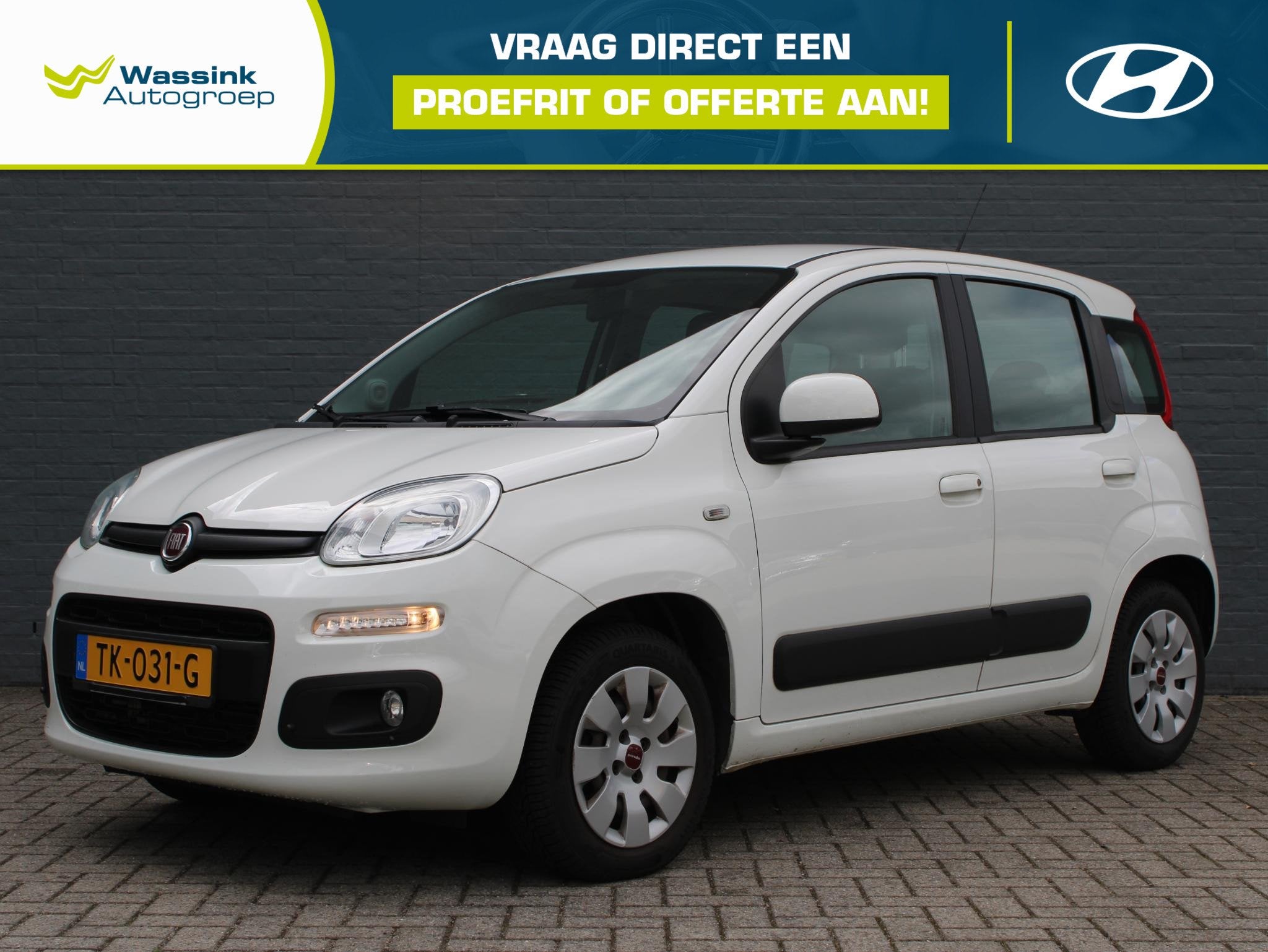 Fiat Panda 0.9 TwinAir Lounge | All Season Banden | Airco, Auto's, Voorwielaandrijving, Stof, Gebruikt, Panda