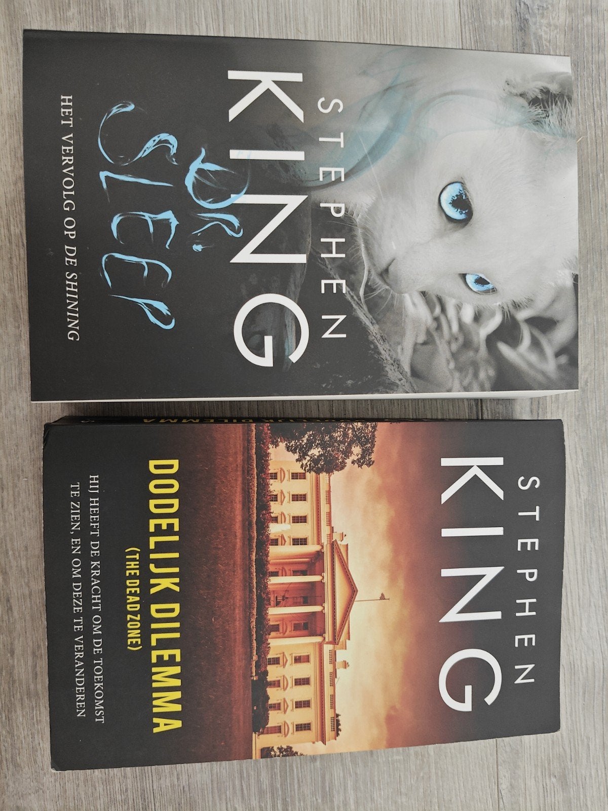 Stephen King Boeken: Dr. Sleep & Dodelijk Dilemma, Ophalen of Verzenden, Zo goed als nieuw, Stephen King