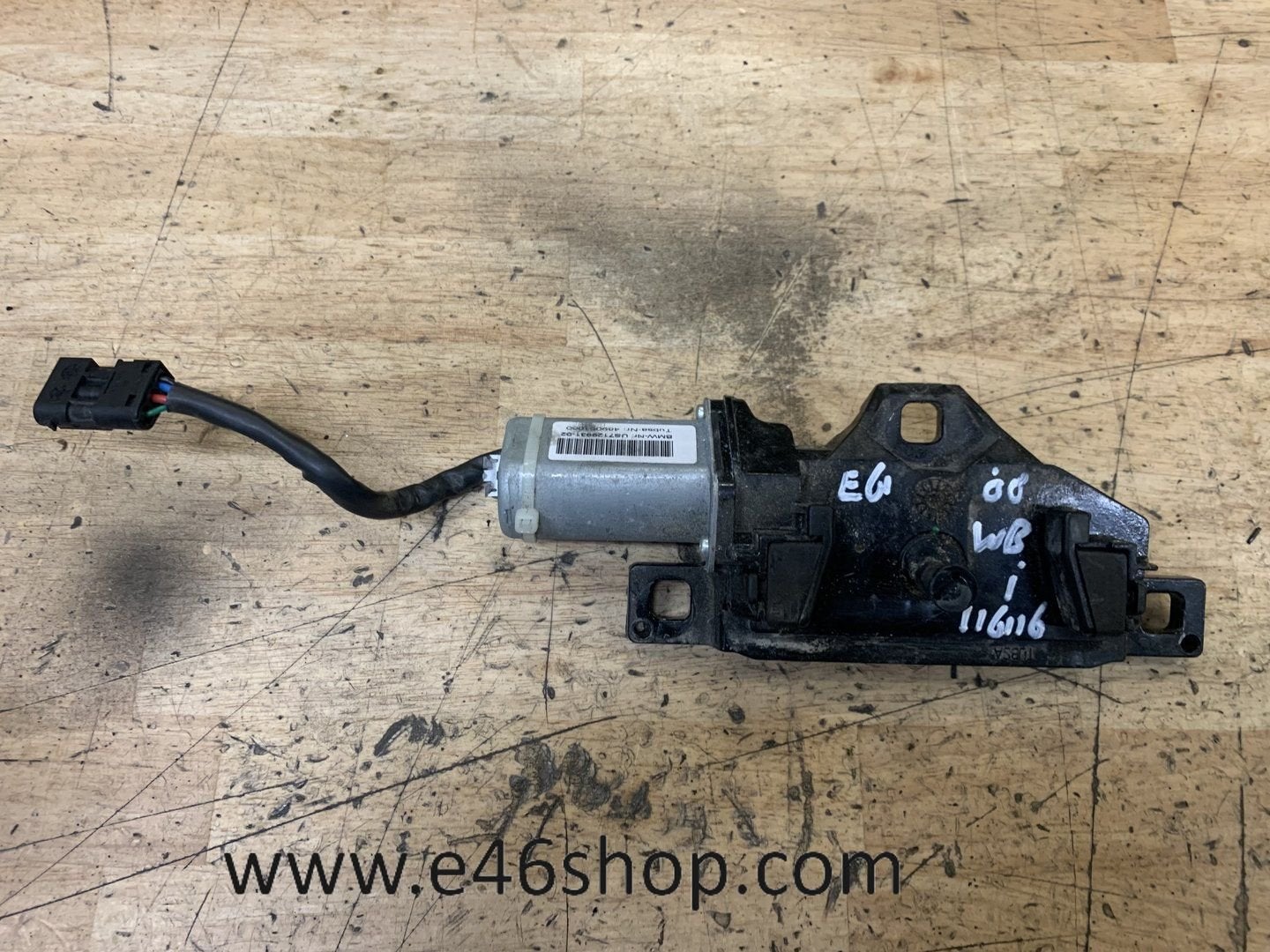 ACHTERKLEP SLOT BMW 5 SERIE E61 OE 7129931, Gebruikt, -, -, Ophalen of Verzenden