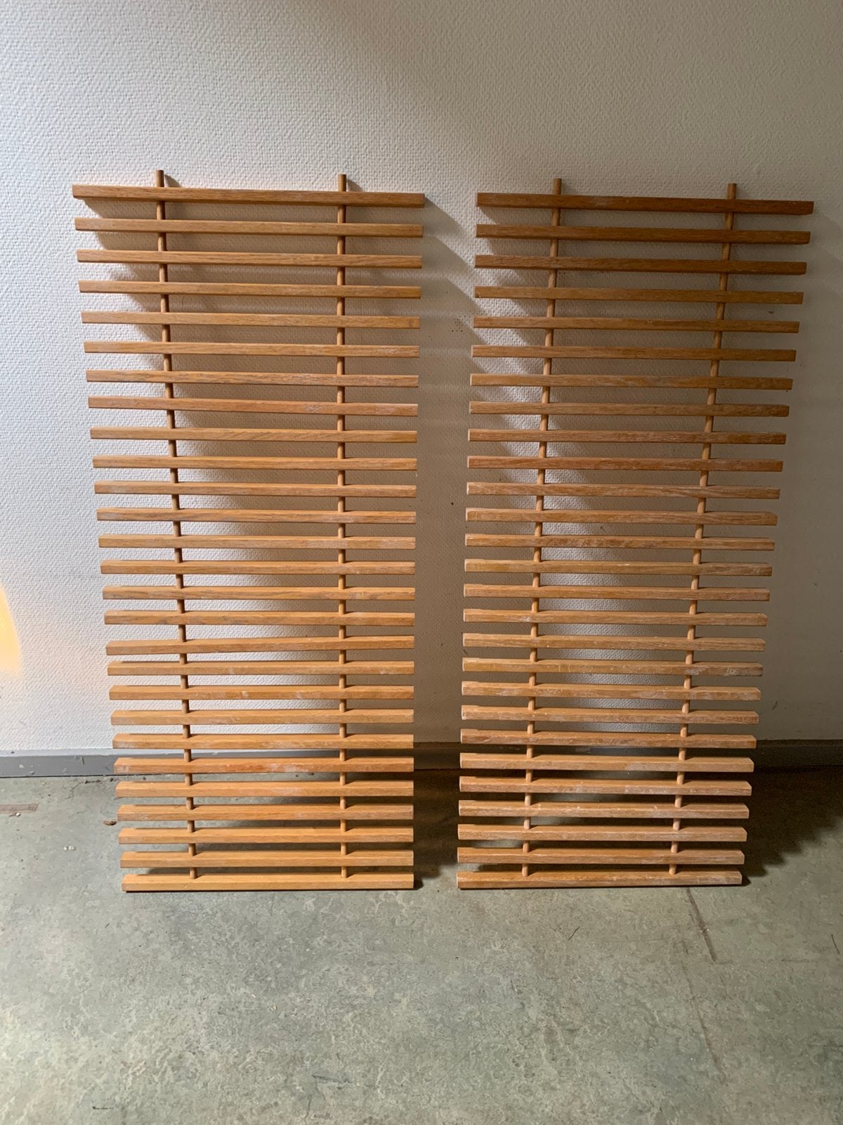Roosters hout eiken voor convectorput, Ophalen, Gebruikt, Radiator, 30 tot 80 cm