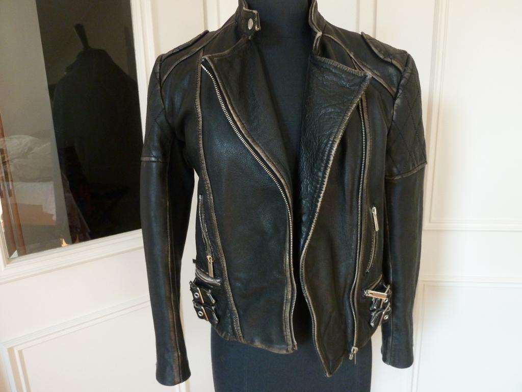 Christopher Kane exclusief designer leren motorjas nw. 34/36, Verzenden, Christopher Kane, Jas | leer, Nieuw zonder kaartje