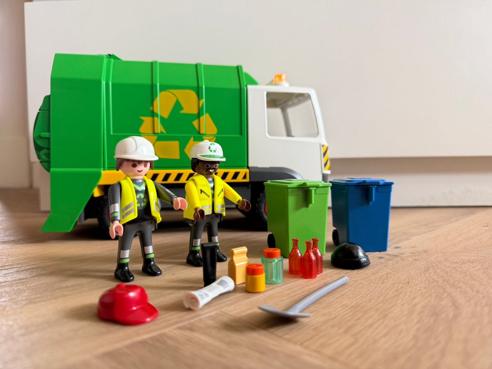Playmobil Vuilniswagen, Ophalen of Verzenden, Zo goed als nieuw