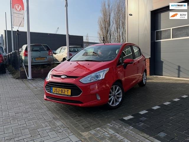 Ford B-MAX 1.0 EcoBoost Titanium led,trekhaak,pano dak, Auto's, Voorwielaandrijving, Dealer onderhouden, Gebruikt, Bedrijf