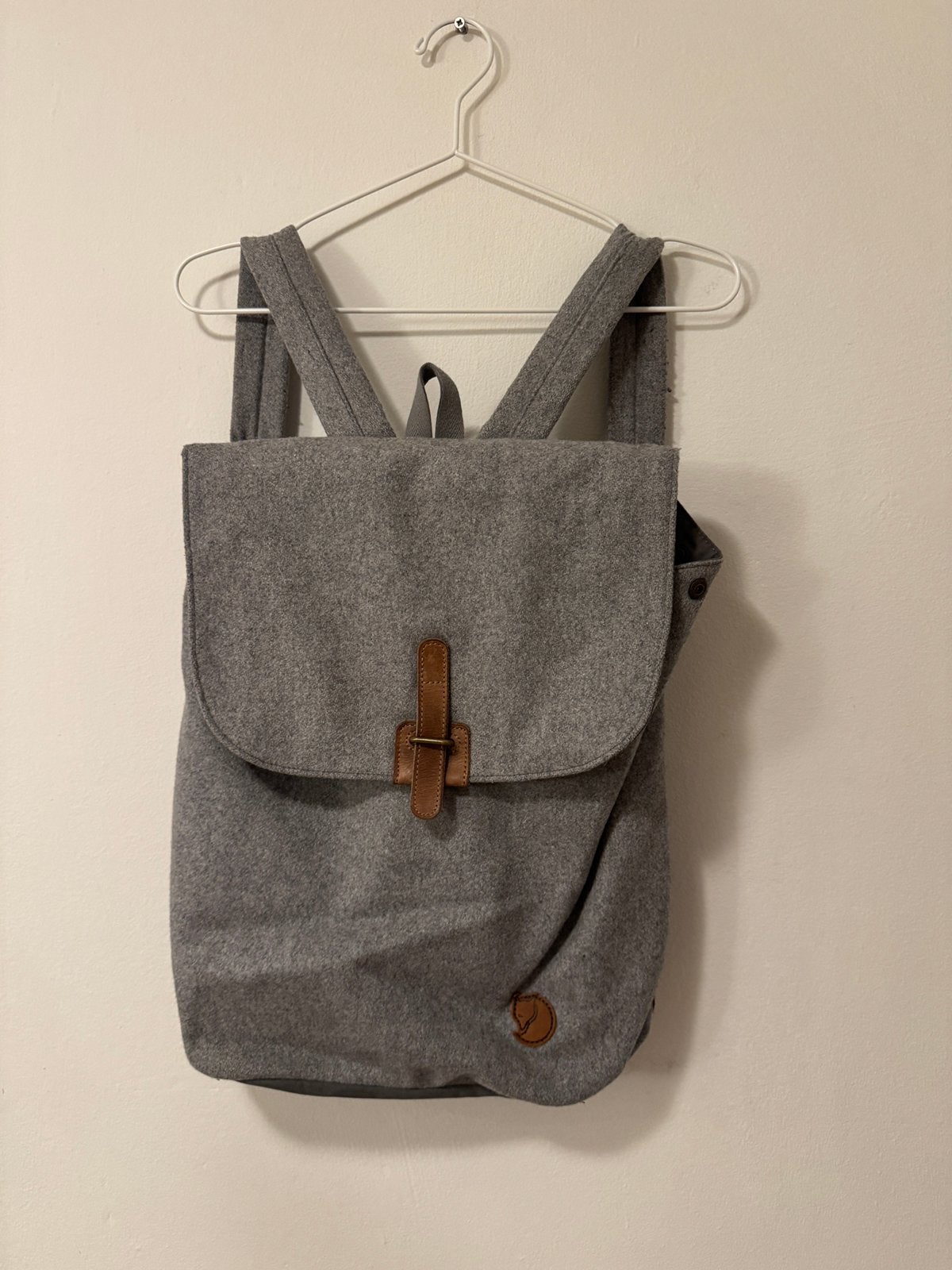 Wollen rugtas Fjällräven, Sieraden, Tassen en Uiterlijk, Overige merken, 25 tot 40 cm, Ophalen of Verzenden, Zo goed als nieuw