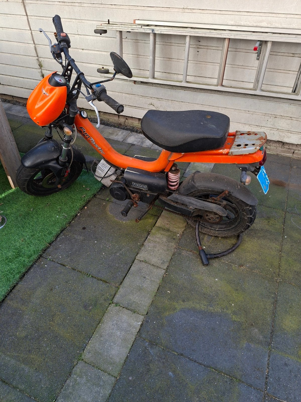 Tomos funtastic, Ophalen, Gebruikt