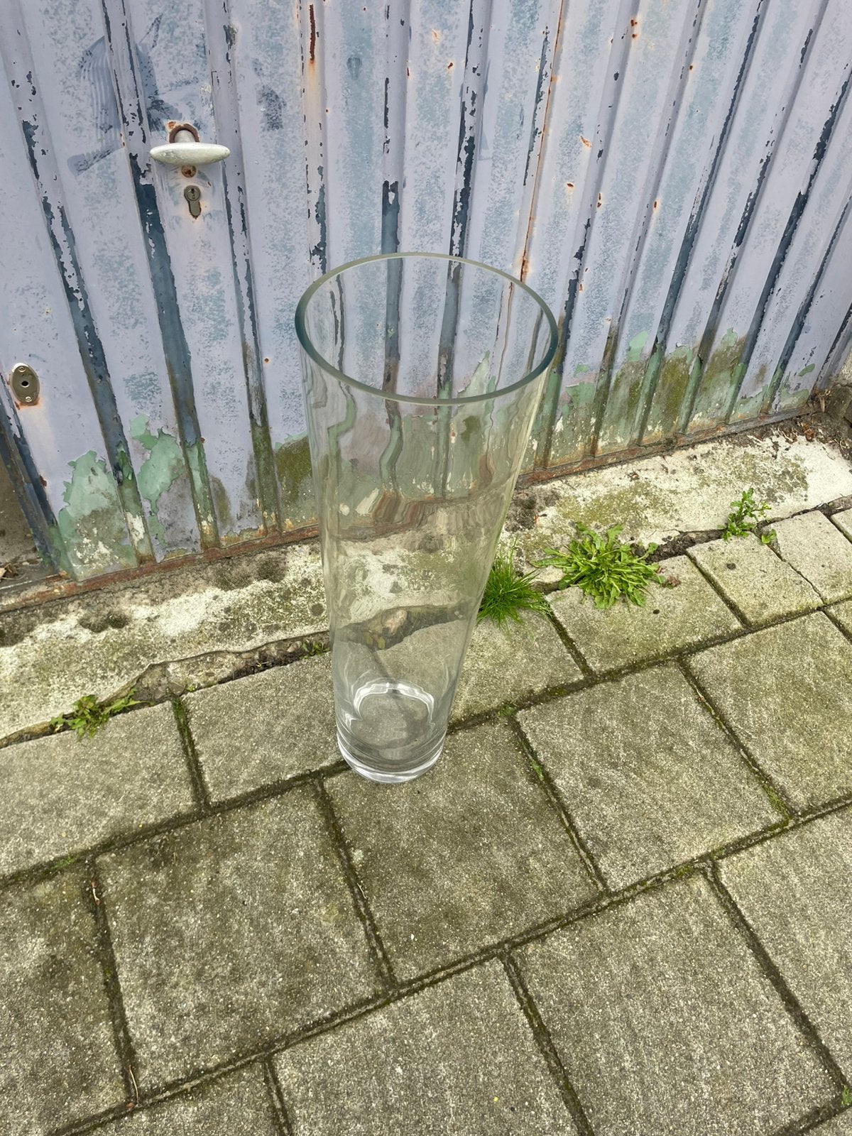 Mooie hoge glazen vasen, Ophalen, Zo goed als nieuw, Overige typen
