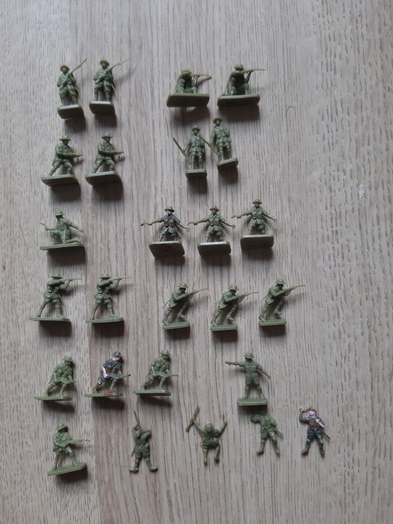 Airfix schaal 1/76: Gurkhas ww2 (01754), Verzenden, Gebruikt, 1:50 of kleiner, Figuur of Figuren