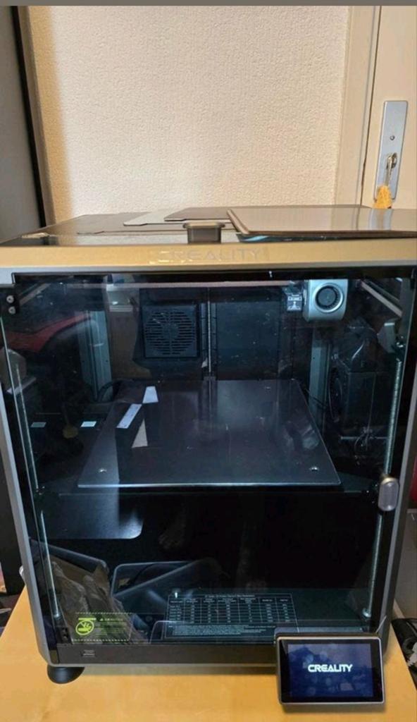 Weinig gebruikte Creality K1 max met veel extras, Computers en Software, 3D Printers, Ophalen, Ingebouwde Wi-Fi, Zo goed als nieuw