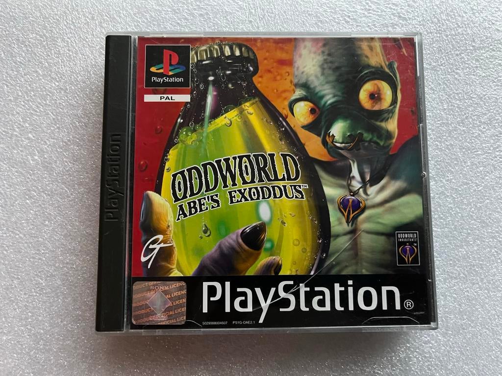 Oddworld: Abe's Exoddus - PlayStation 1 (PS1) PAL, Avontuur en Actie, Gebruikt, 1 speler, Ophalen of Verzenden