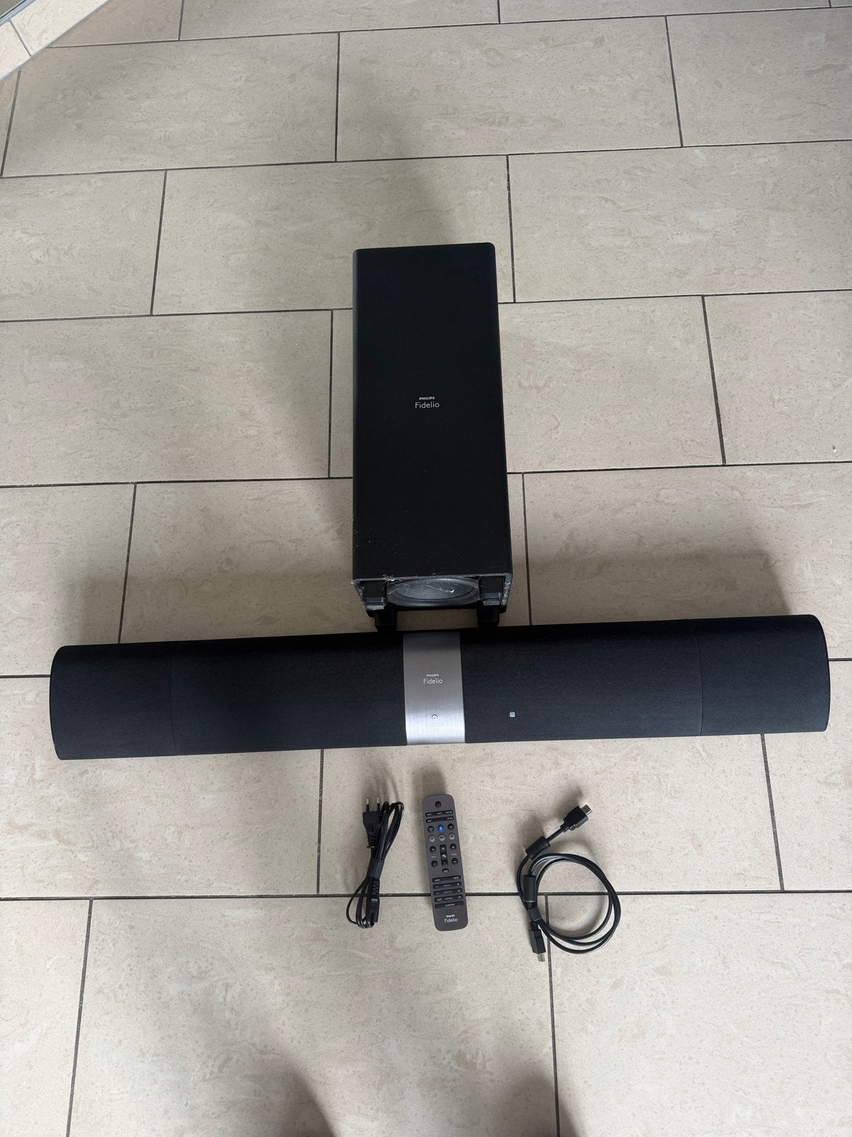 Philips Fidelio B5 Soundbar met zachte zoom geluid, Ophalen of Verzenden, Bluetooth, Gebruikt